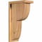 Ekena Millwork Crestline Smooth Corbel w/Backplate, Western Red Cedar, 5 1/2"W x 10"D x 18"H COR06X10X18CRE01SWR - alternate 1